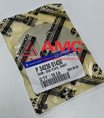 TRUNNION SHIM ROUND - TNOVUS 3423001430