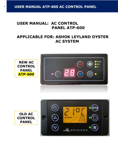 D4BB CONTROL PANEL ATP-600