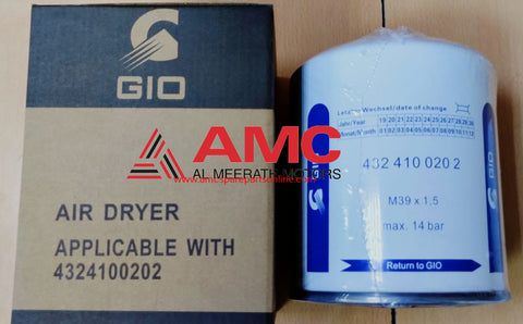 Air dryer cartridge  4324100202