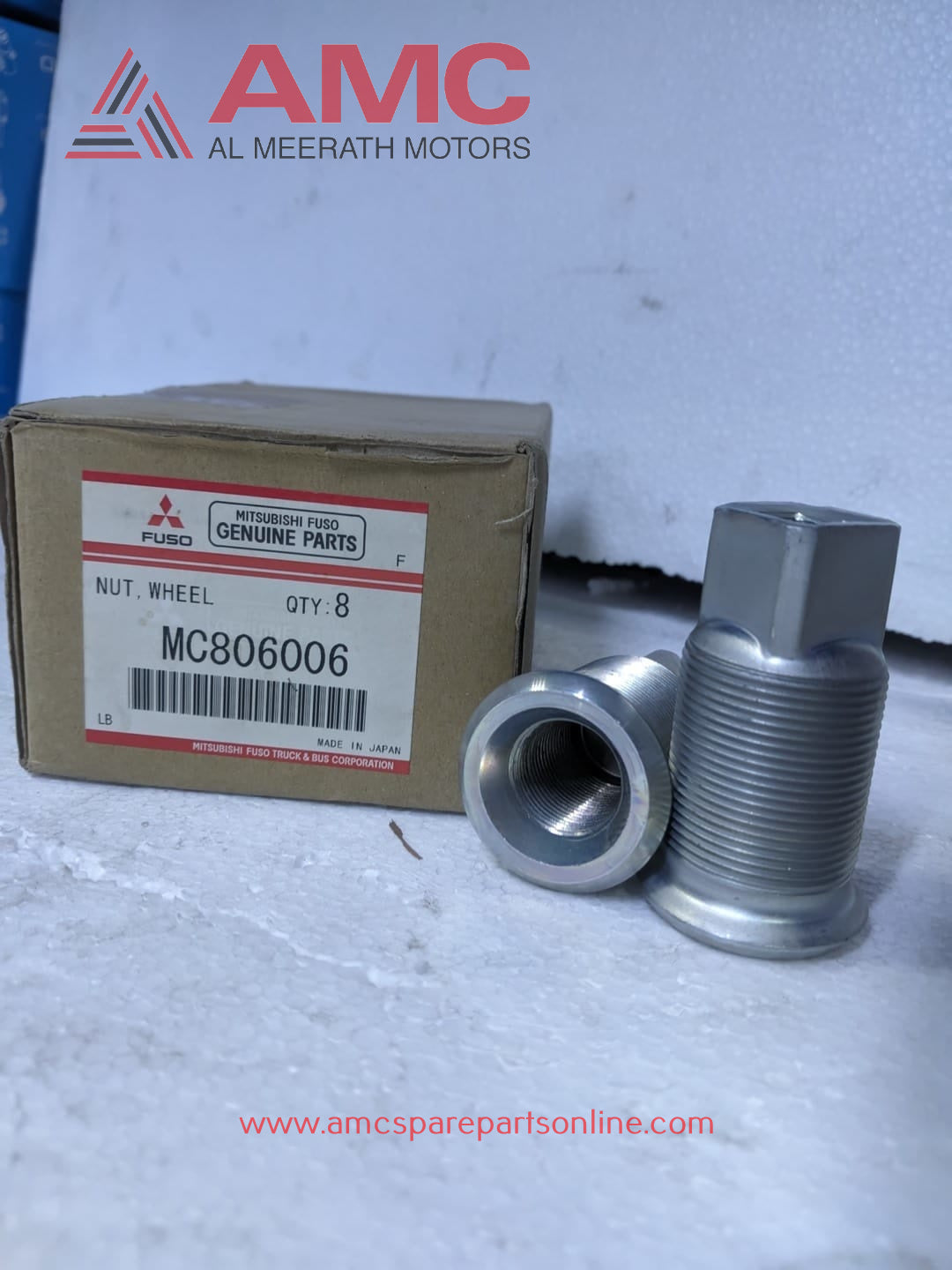 MITSUBISHI:WHEEL NUT R/H 30X20 REAR: MC806006