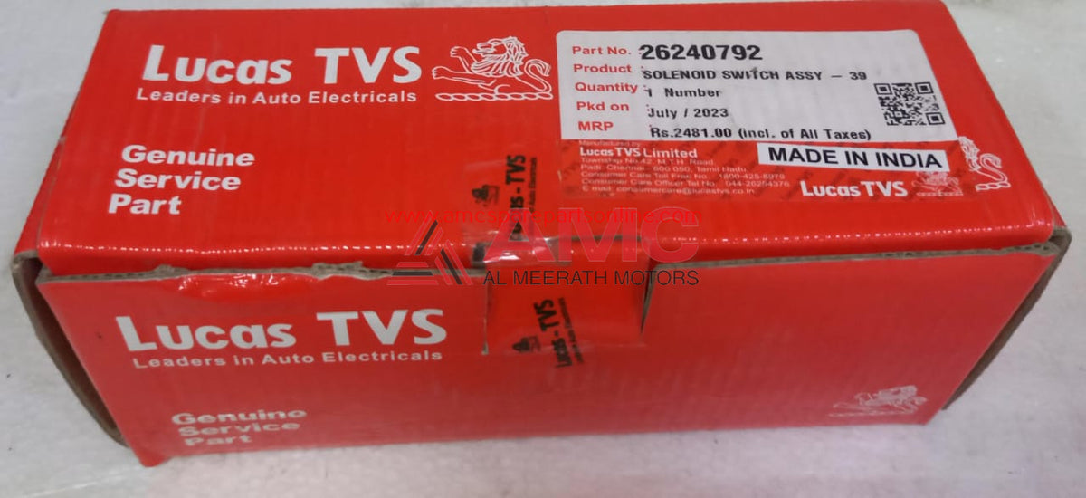 ASHOK LEYLAND:STARTER SOL SWITCH:P3702650