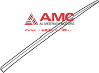 MOULDING-W/SHLD GLASS SIDE LH 86130C1100