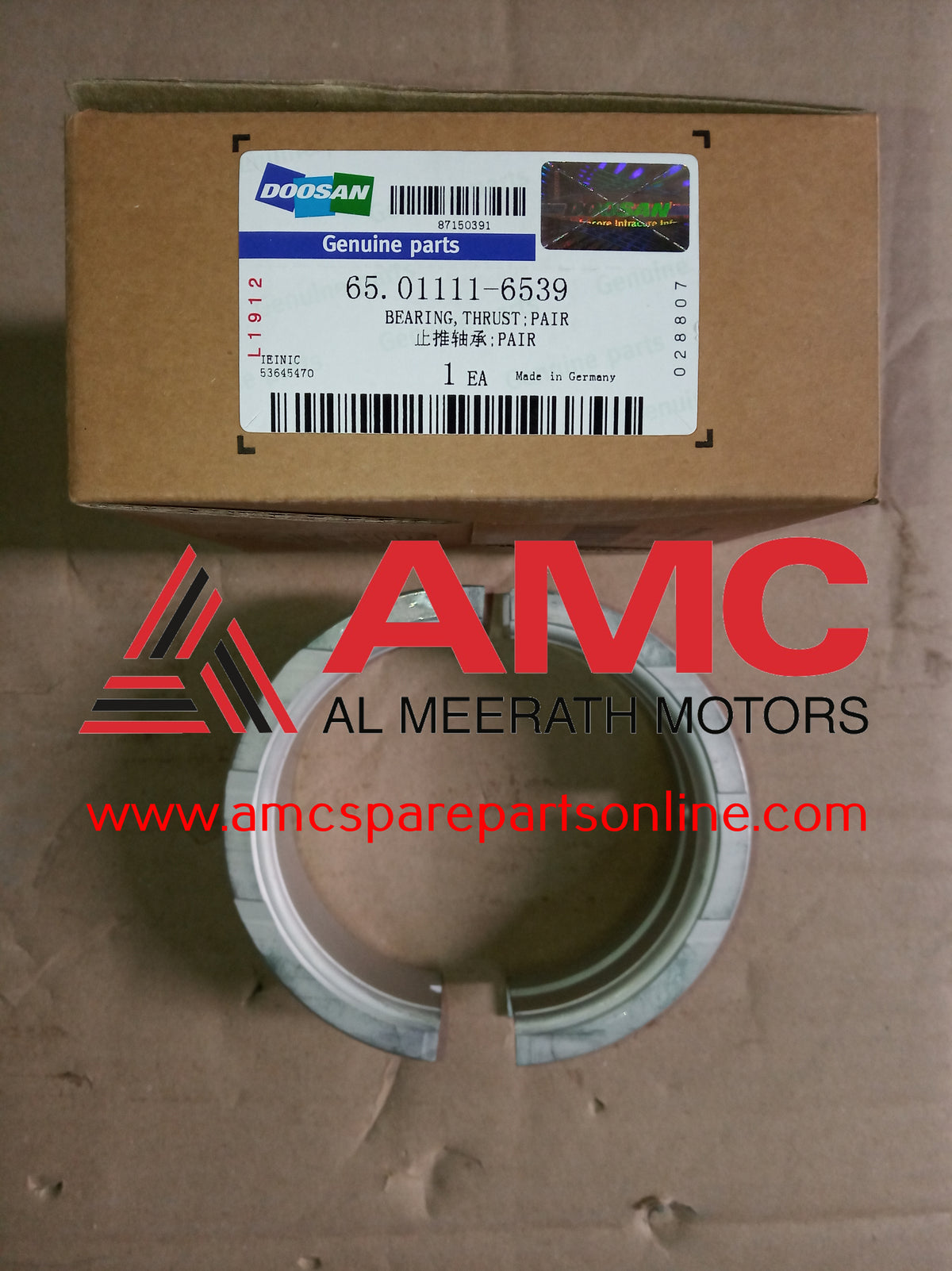 THRUST BEARING 65011116539