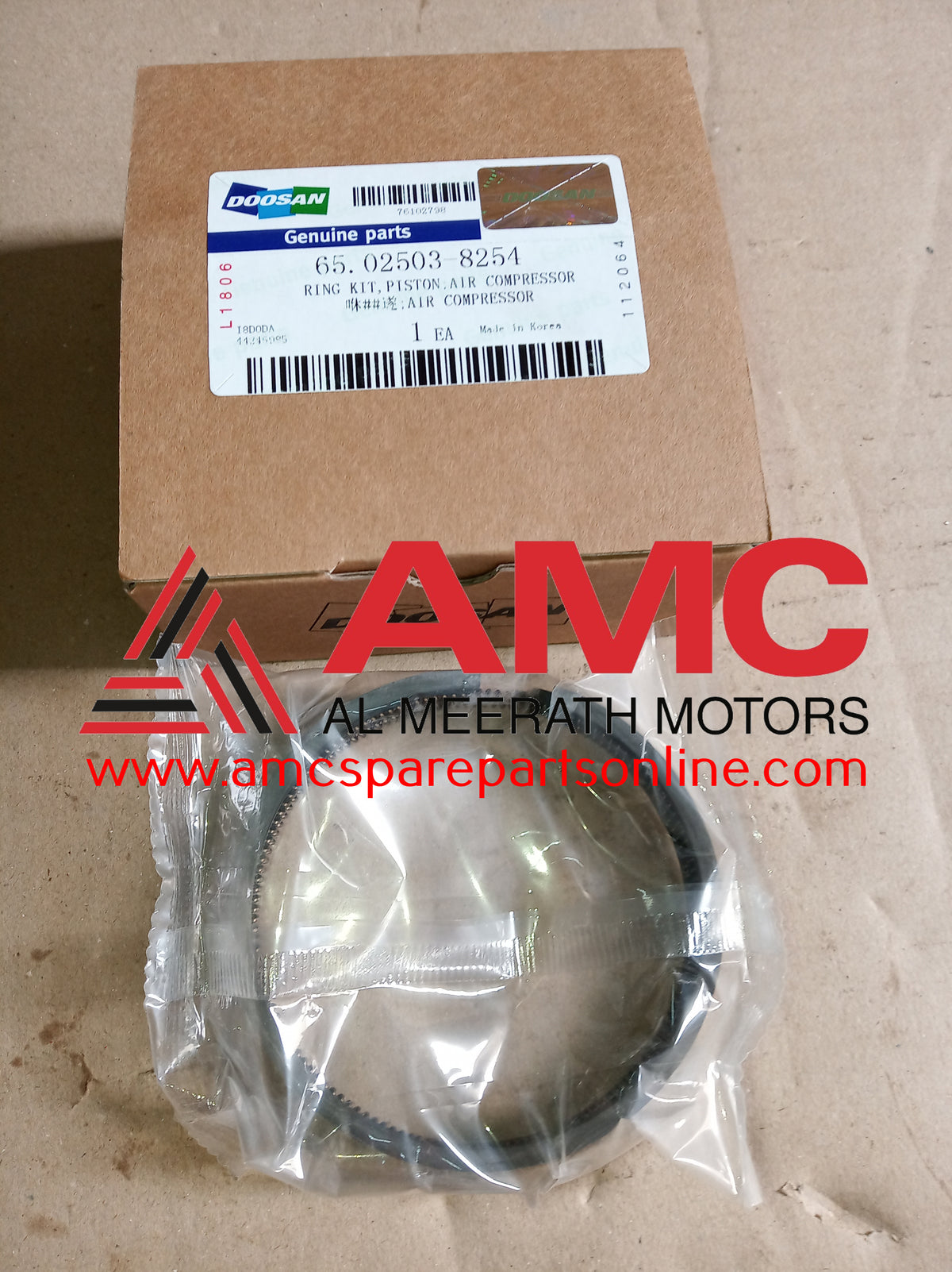 AIR COMPRESSOR PISTON RINGS 65025038254