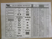 HALF GASKET KIT- 6 CYL 6500900DE12S